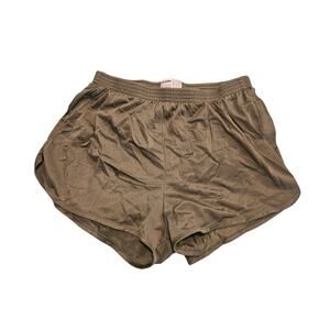 Soffe Athletic Shorts Women’s Medium Olive Green Running Gym Lightweight